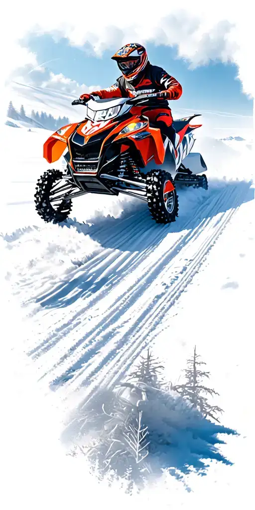 cars snowmobile dirtbike tattoo design idea