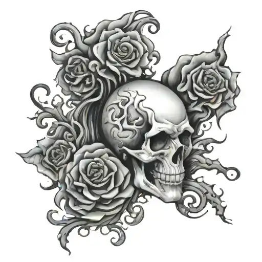 psychosis tattoo design idea