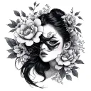 Korean tattoo design idea