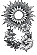 philippine sun tattoo design idea