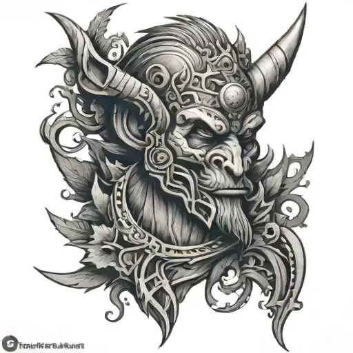 Bam Bam tattoo design idea