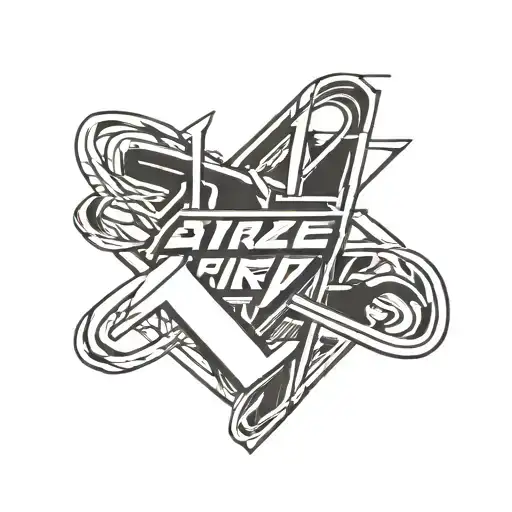 Stray Kids, ATEEZ, & BTS logo intertwined tattoo design idea