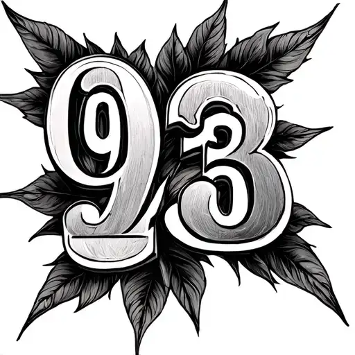 "Birthday Numerology" 08/13/1989 tattoo design idea