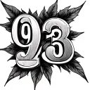 "Birthday Numerology" 08/13/1989 tattoo design idea