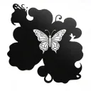 Tomorrowland butterfly logo tattoo design idea