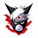 Sharingan itachi kakashi anbu mask tattoo design idea