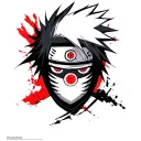 Sharingan itachi kakashi anbu mask tattoo design idea