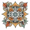snowflake tattoo design tattoo design idea