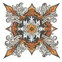 snowflake tattoo design tattoo design idea