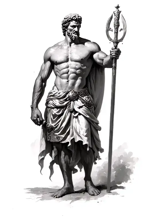 You could generate a full arm design, two -piece (the one above Zeus) (the below a gladiator warrior) tattoo design idea
