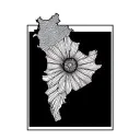 Punjab Map tattoo design idea