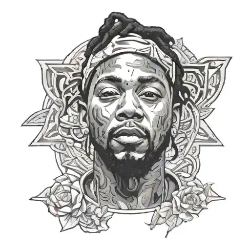 kendrick lamar tattoo tattoo design idea