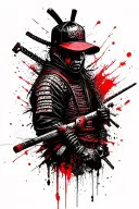samurai rapper tattoo tattoo design idea