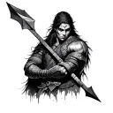 warrior arrow thumb strength >> tattoo design idea