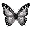 triqueta with butterflies  tattoo design idea