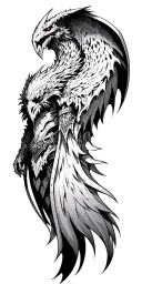 warhammer 40k Sanguinius tattoo design idea