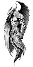 warhammer 40k Sanguinius tattoo design idea