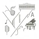 Make a very small and simple tattoo incorporating piano keys in a minimalist design with the names Lucia and Lucas and t tattoo design idea