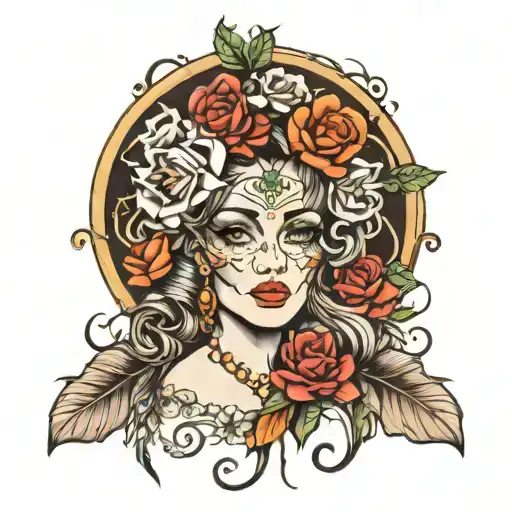 Life is beautiful tattoo design idea