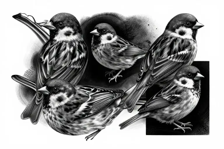 42+ Sparrow In Flight Tattoo Ideas in 2026 - BlackInk AI