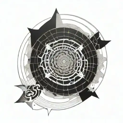 Fibonacci hell circles dante alighieri tattoo design idea