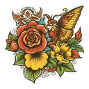 nieces and nephews tattoo design idea