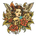 nieces and nephews tattoo design idea