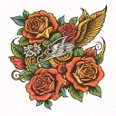 nieces and nephews tattoo design idea
