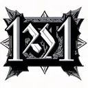 1991 Roman Numerals tattoo design idea