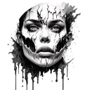 Ripped Skin | LAYERED TORN SKIN tattoo design idea