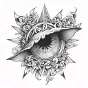 V G tattoo design idea