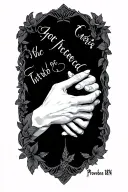 hands clasping tattoo using Proverbs 18:24 tattoo design idea