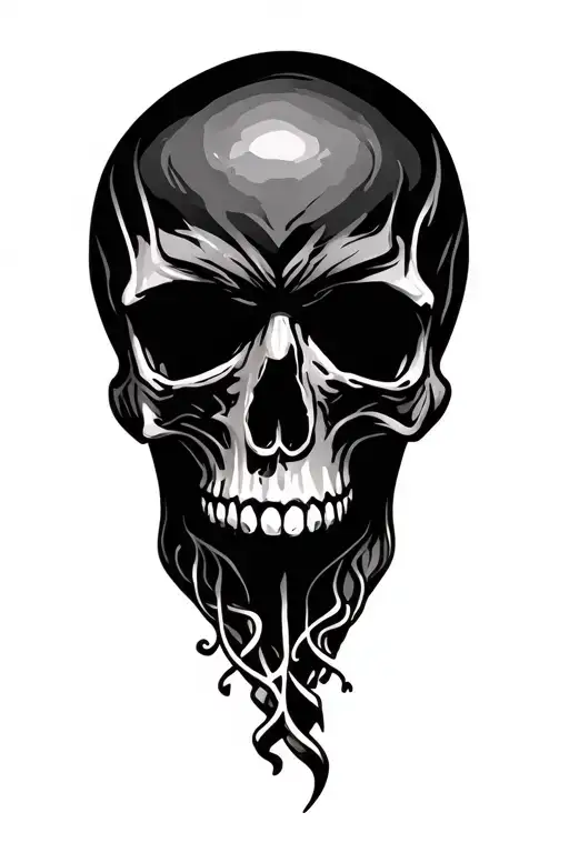 skull sleeve tattoo tattoo design idea
