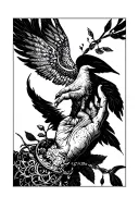 "Time, wisdom, justice, transience, connection, growth, identity, freedom - everything becomes history." tattoo design idea