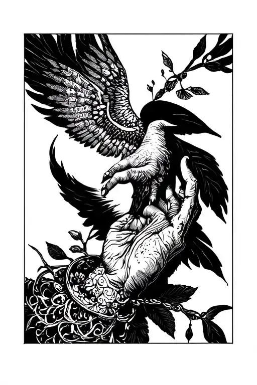 "Time, wisdom, justice, transience, connection, growth, identity, freedom - everything becomes history." tattoo design idea