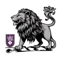 Aston Villa Lion tattoo design idea