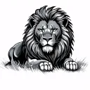 Aston Villa Lion tattoo design idea