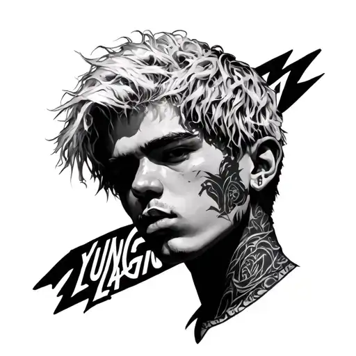 Yung Lean tattoo design idea