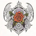 negative 2007 tattoo design idea