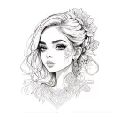 Trisha tattoo design idea