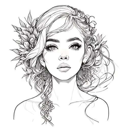 Trisha tattoo design idea