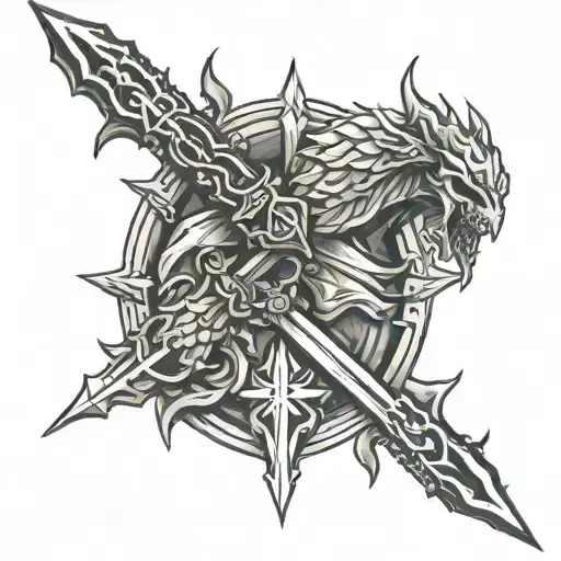 "Brand of Sacrifice tattoo designs from Berserk." tattoo design idea