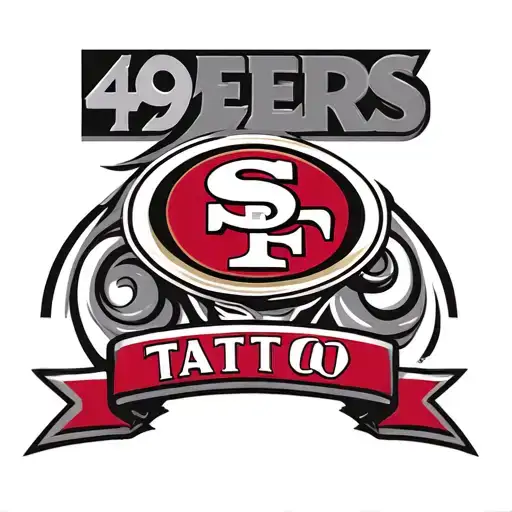 49ers logo tattoo design idea