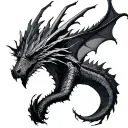 Dracarys tattoo design idea