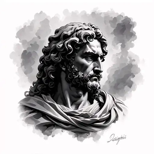 Dante Alighieri tattoo design idea