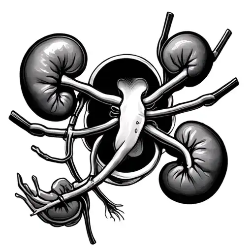Kidney Transplant tattoo design idea