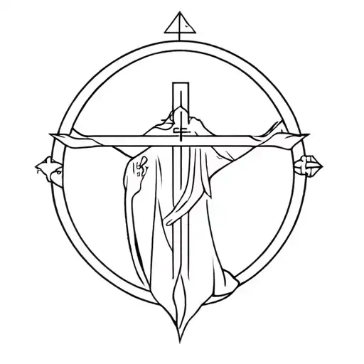 ave christus rex phase 2 tattoo design idea