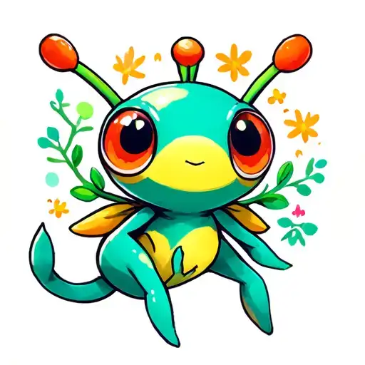 Pikmin 2 tattoo design idea