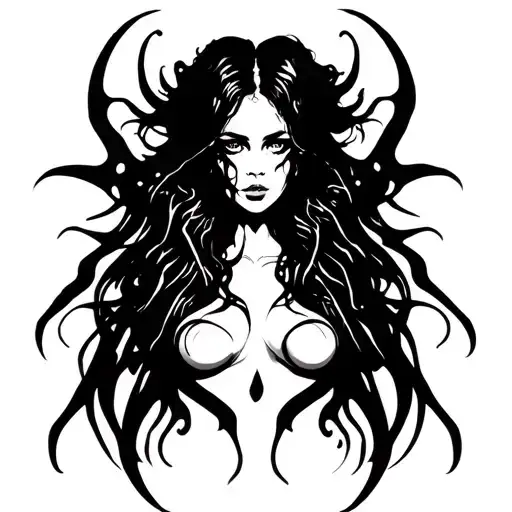 Womb Tattoo succubus breed sexy tattoo design idea