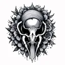 Pubic tattoo design idea